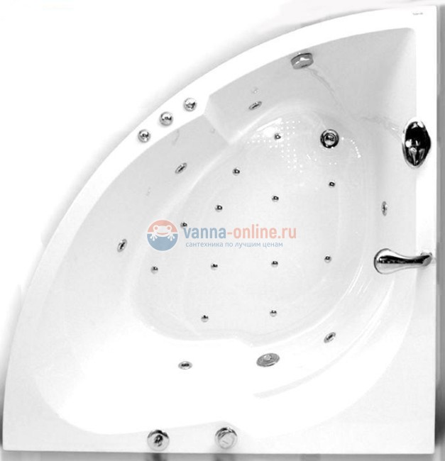 Акриловая ванна Aquanet Bali 150x150 00203906