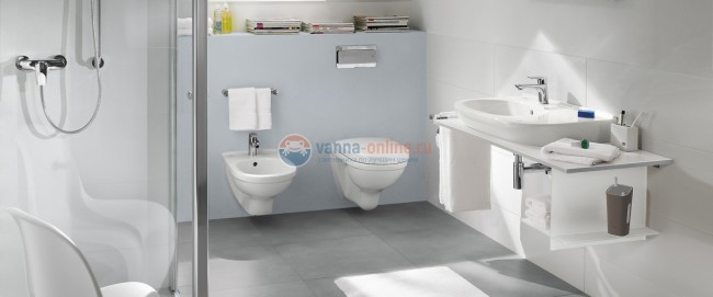 Биде Villeroy&Boch O.novo 5460 0001, подвесное Биде Villeroy&Boch O.novo 5460 0001, подвесное