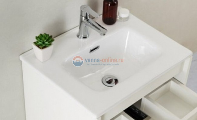Раковина Belbagno BB500/390ETL 50, керамика, белая
