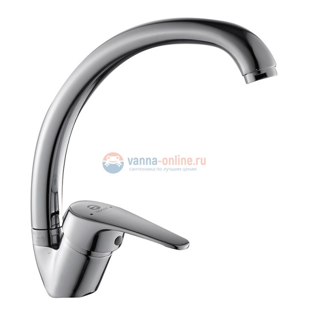 Смеситель Agger Exact A2100200 для кухни, хром