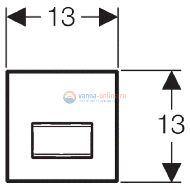 Клавиша Geberit Sigma Type 50 116.016.SE.5, стекло зеленое