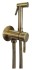 Гигиенический душ Paffoni Tweet Round ZDUP110BR со смесителем, бронза Гигиенический душ Paffoni Tweet Round ZDUP110BR со смесителем, бронза