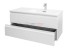Тумба под раковину Jacob Delafon Madeleine EB2055-J51, 100 см, матовая белая, правая