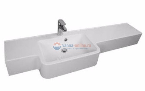 Раковина Акватон Hotel B 140 см белая Раковина Акватон Hotel B 140 см белая