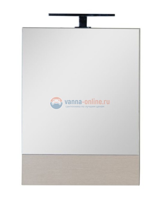 Зеркало-шкаф Aquanet Нота 50 (камерино) 00172681, цвет светлый дуб Зеркало-шкаф Aquanet Нота 50 (камерино) 00172681, цвет светлый дуб