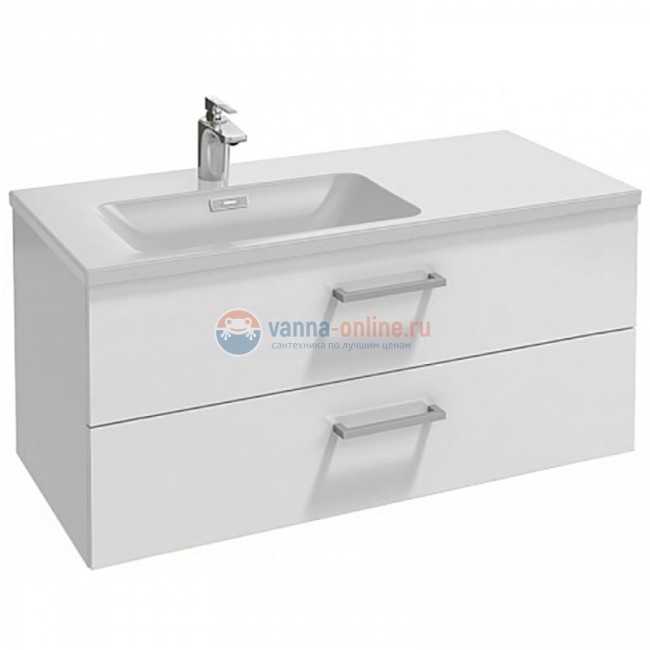 Тумба под раковину Jacob Delafon Vox EB2075-R1-N18, белый блестящий