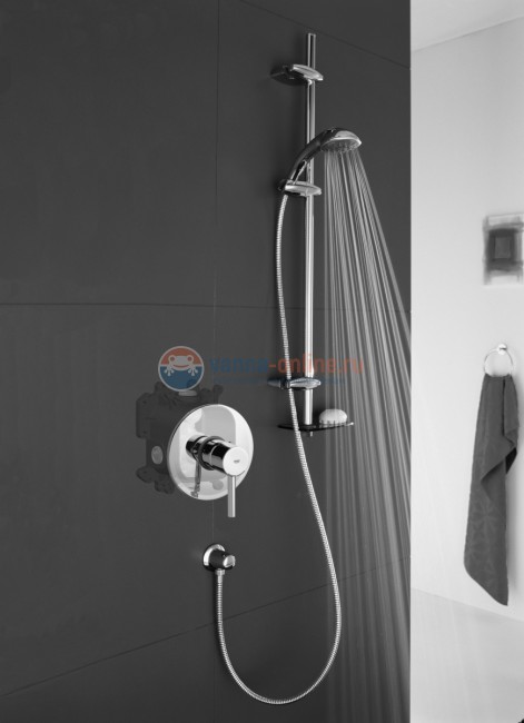 Душевой шланг Grohe Movario 28025000, 175 см, 1/2'-1/2'