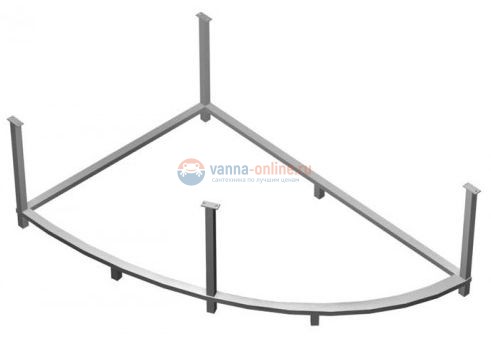 Каркас Jacob Delafon MICROMEGA DUO SF218-NF для асимметричной ванны