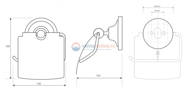 Держатель туалетной бумаги Bemeta Retro 144212018 14 x 10 x 15 см с крышкой, хром/золото Держатель туалетной бумаги Bemeta Retro 144212018 14 x 10 x 15 см с крышкой, хром/золото
