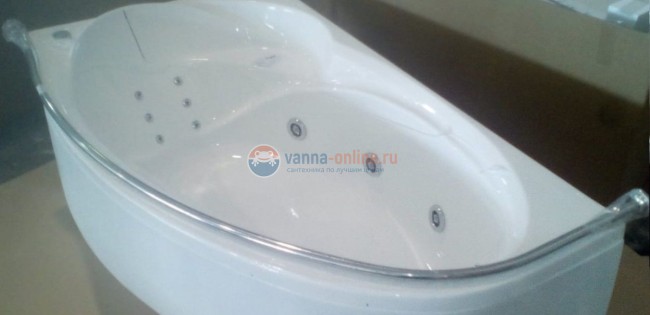 Карниз дуга Акватек KARN-0000023 170x90 см для ванны Таурус