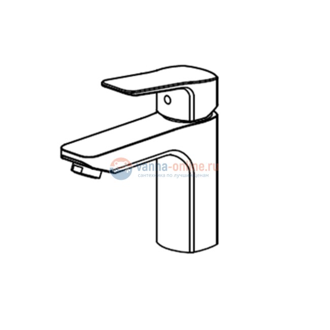 Смеситель для раковины Paini Viva Style без донного клапана