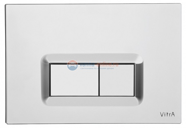 Инсталляция с унитазом Vitra Normus 9773B003-7200, сиденье микролифт, клавиша хром