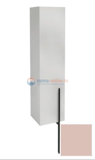 Пенал Jacob Delafon Nouvelle Vague 35 см, EB3047G-M40, цвет бежевый матовый, левый