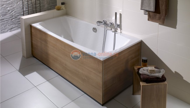 Ванна Villeroy&Boch My Art UBQ170MYA2V-01, 170x75 см, alpin