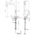 Cмеситель для кухонной мойки Ideal Standard CERALOOK BC176AA