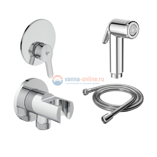Душевой набор 4 в 1 Ideal Standard IDEALSPRAY BD125AA Душевой набор 4 в 1 Ideal Standard IDEALSPRAY BD125AA