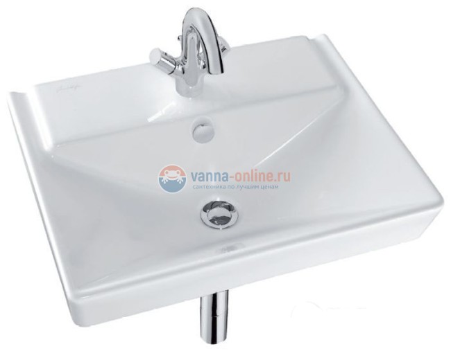 Раковина Jacob Delafon Reve E4802-00 60 х 46,5 см