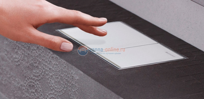 Клавиша Geberit Omega Type 60 115.081.GH.1, глянцевый хром