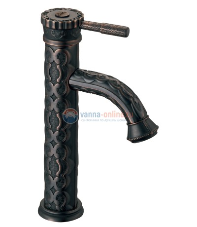 Смеситель Lemark Jasmine LM6609ORB для раковины монолитный, черная бронза Смеситель Lemark Jasmine LM6609ORB для раковины монолитный, черная бронза