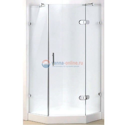 Душевой уголок Timo BY-839 100F, 100 х 100 х 200 см, стекло матовое