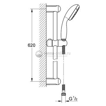 Комплект смесителей Grohe BauClassic 124404 Комплект смесителей Grohe BauClassic 124404