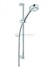 Душевой гарнитур Kludi Logo 3S 6836305-00, длина штанги 60 см, держатель хромированный пластик, цвет хром Душевой гарнитур Kludi Logo 3S 6836305-00, длина штанги 60 см, держатель хромированный пластик, цвет хром