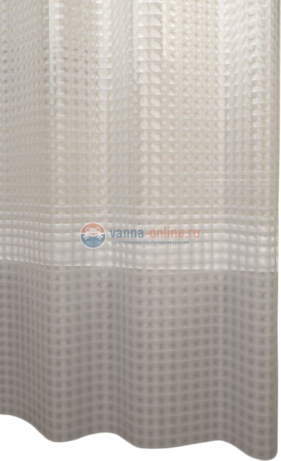 Штора для ванной Iddis Stereo Square 500E18Si11 Штора для ванной Iddis Stereo Square 500E18Si11