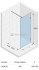 Душевое ограждение с одной поверхностью Riho Scandic S400 155 x 200 см
