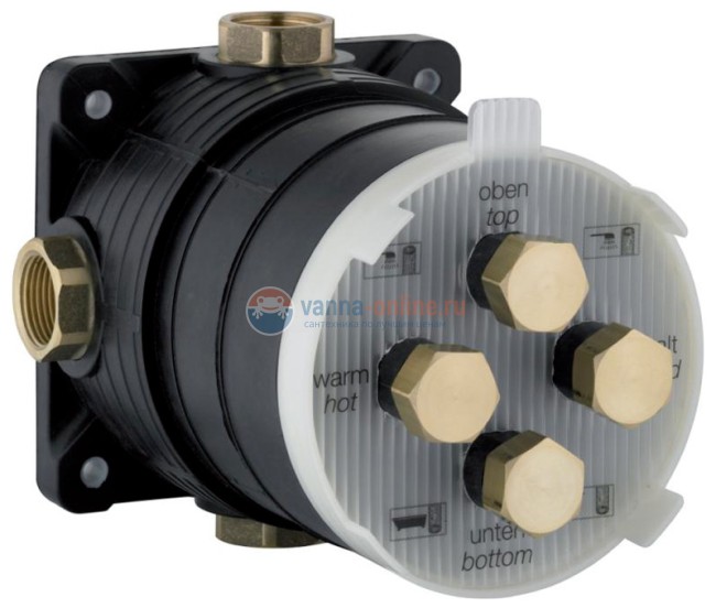 Скрытая часть смесителя Kludi арт. 88011 DN 20