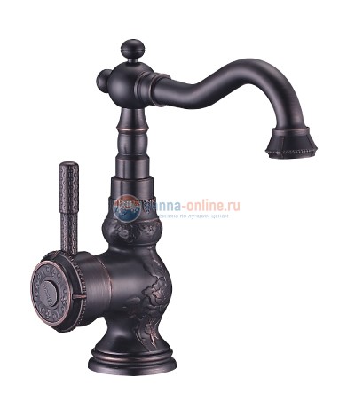 Смеситель Lemark Jasmine LM6644ORB для кухонной мойки и раковины, черная бронза Смеситель Lemark Jasmine LM6644ORB для кухонной мойки и раковины, черная бронза