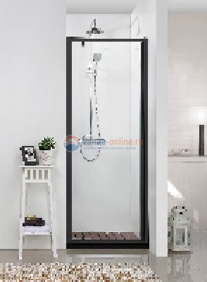 Душевая дверь Bravat Blackline BD100.4111B 90 x 200 см, черный Душевая дверь Bravat Blackline BD100.4111B 90 x 200 см, черный