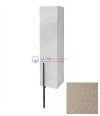 Шкаф-пенал Jacob Delafon Nouvelle Vague 35 см, EB3047G-NR2, цвет - коричневая кожа, левый