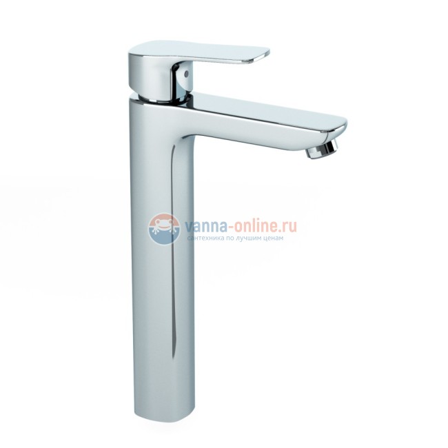 Смеситель для раковины Paini Viva Style без донного клапана, высокий, хром