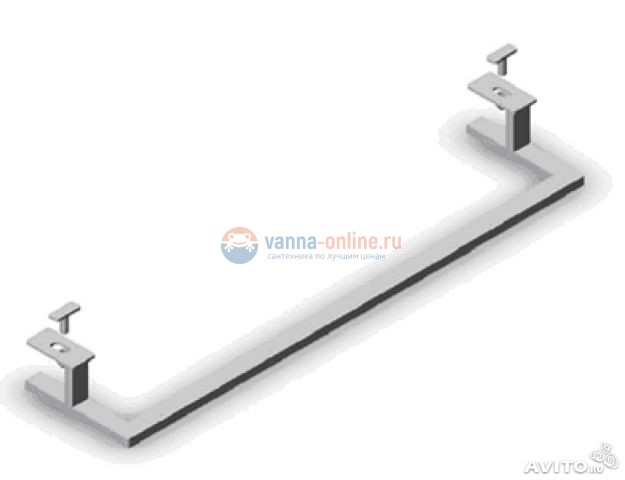 Полотенцедержатель Jacob Delafon E4121-CP д/раковин 60 см со столешницей Formilia Rythmik (хром)