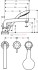 Смеситель Hansgrohe Talis S 72416000 для раковины Смеситель Hansgrohe Talis S 72416000 для раковины