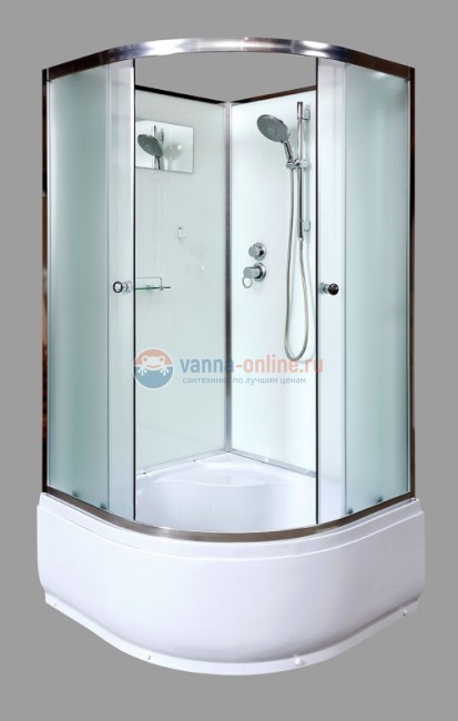 Душевая кабина Deto D D80 80 x 80 см, без крыши