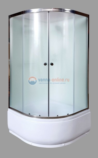 Душевая кабина Deto D D80 80 x 80 см, без крыши