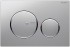Клавиша Geberit Sigma Type 20 115.882.KN.1 рамка и кнопки: хром матовый, обод: хром глянец, двойной смыв