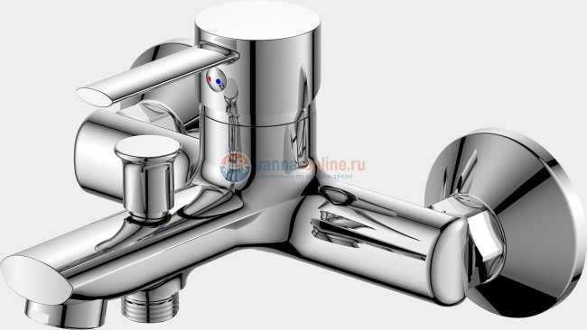 Смеситель Agger Punctual  A1610000 для ванны и душа, хром
