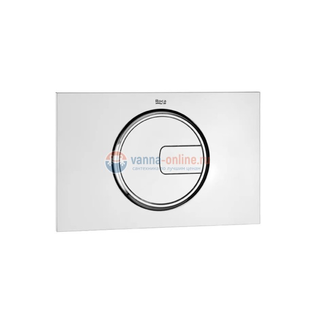 Кнопка смыва Roca PL4 Dual 890098001, глянцевый хром Кнопка смыва Roca PL4 Dual 890098001, глянцевый хром