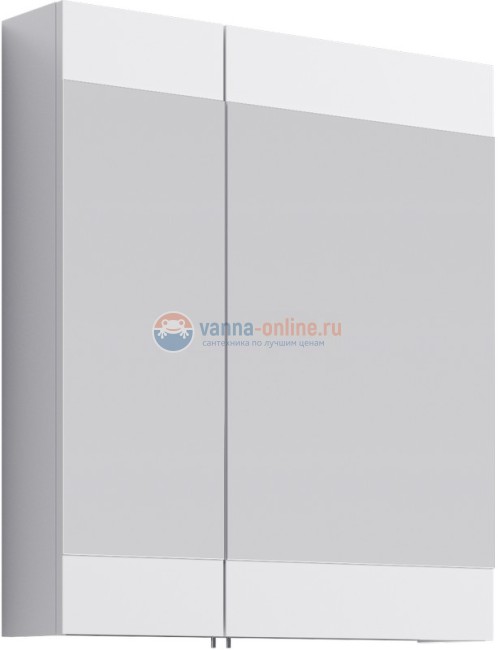 Шкаф зеркальный Aqwella Бриг 75 Br.04.07/W, белый Шкаф зеркальный Aqwella Бриг 75 Br.04.07/W, белый
