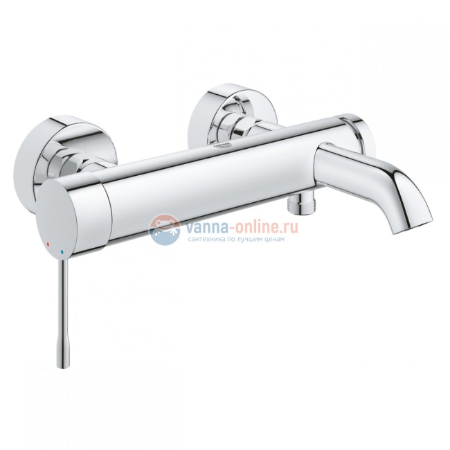 Смеситель для ванны Grohe Essence New 33624001, хром Смеситель для ванны Grohe Essence New 33624001, хром