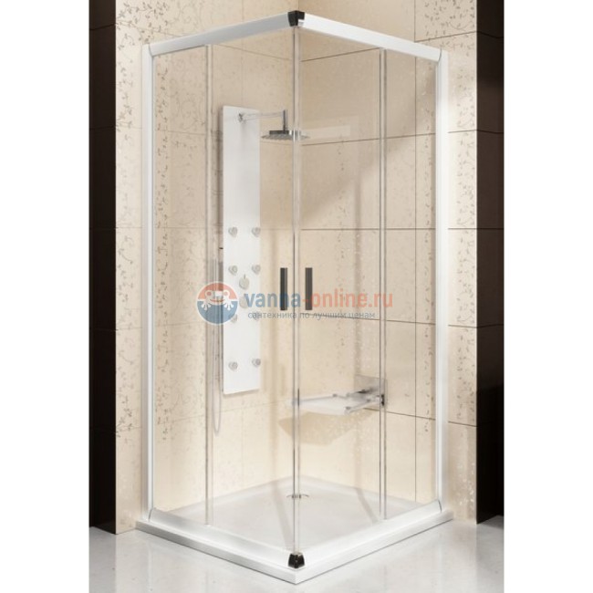 Душевой уголок Ravak Blix BLRV2K-120 1XVG0C00ZH, блестящий/графит