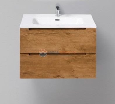 Тумба под раковину Belbagno Etna ETNA-700-2C-SO-RN-P, 70 см, подвесная, цвет натуральный дуб (rovere nature)