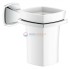 Держатель со стаканом Grohe Grandera 40626IG0, хром/золото