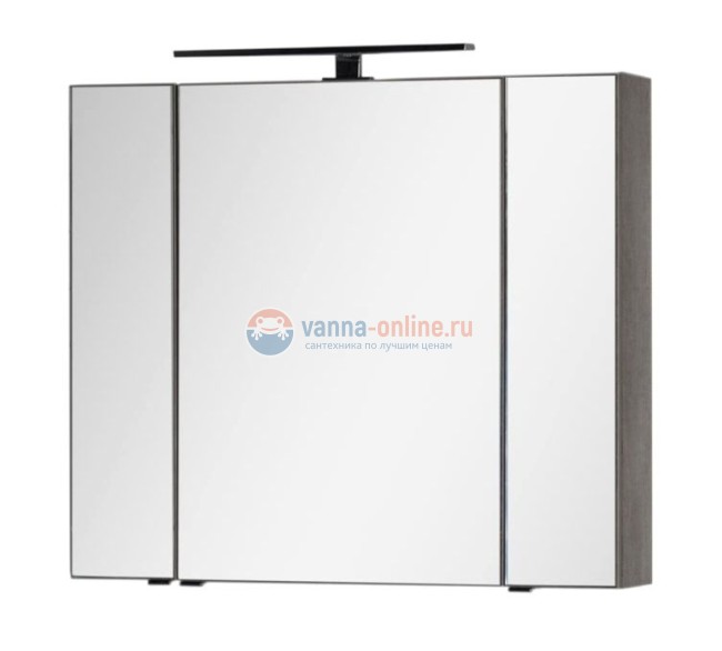 Зеркало-шкаф Aquanet Эвора 100 00184002, цвет капучино