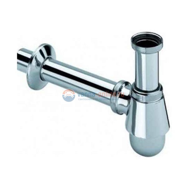 Сифон для раковины Jacob Delafon E78286-CP бутылочный Сифон для раковины Jacob Delafon E78286-CP бутылочный