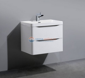 Тумба под раковину BelBagno ANCONA-N-600-2C-PIA-BL, цвет Bianco Lucido