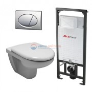 Инсталляция AlcaPlast с унитазом Jika Olymp 8.2061.1.000.000.1, комплект Инсталляция AlcaPlast с унитазом Jika Olymp 8.2061.1.000.000.1, комплект