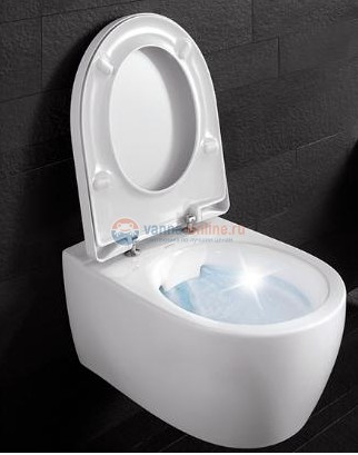 Подвесной унитаз Geberit iCon 204060000 безободковый